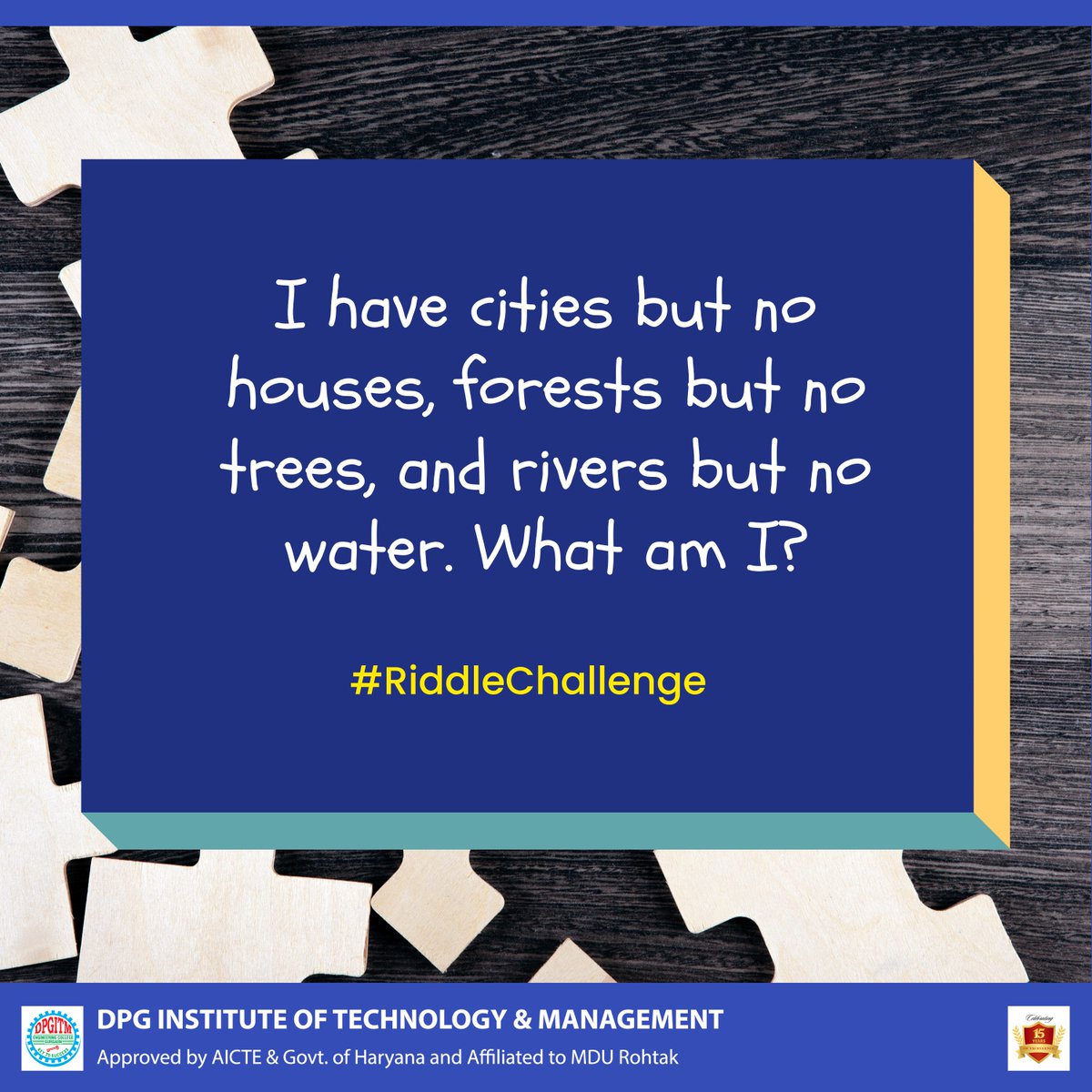 DPGITMGurugram's tweet image. 🧠✨ @DPGITMGurugram  Riddle Challenge!

Think you’ve got a sharp mind? Let’s put it to the test!

Drop your answers in the comments and tag a friend to challenge them too.

Let the brain games begin! 🔍🔥

#RiddleChallenge #DPGITM #GuessTheAnswer #SharpenYourMind #FunChallenge