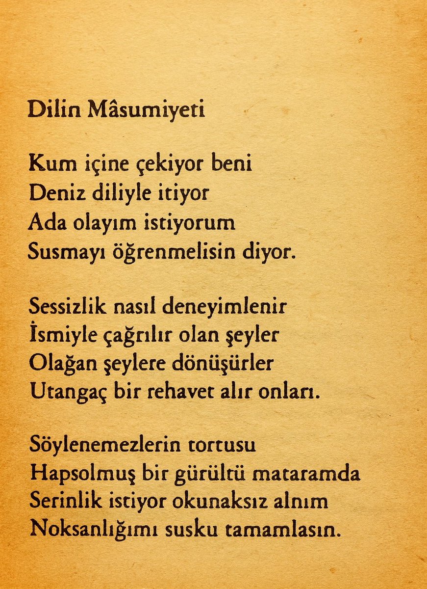 "sessizlik nasıl deneyimlenir"