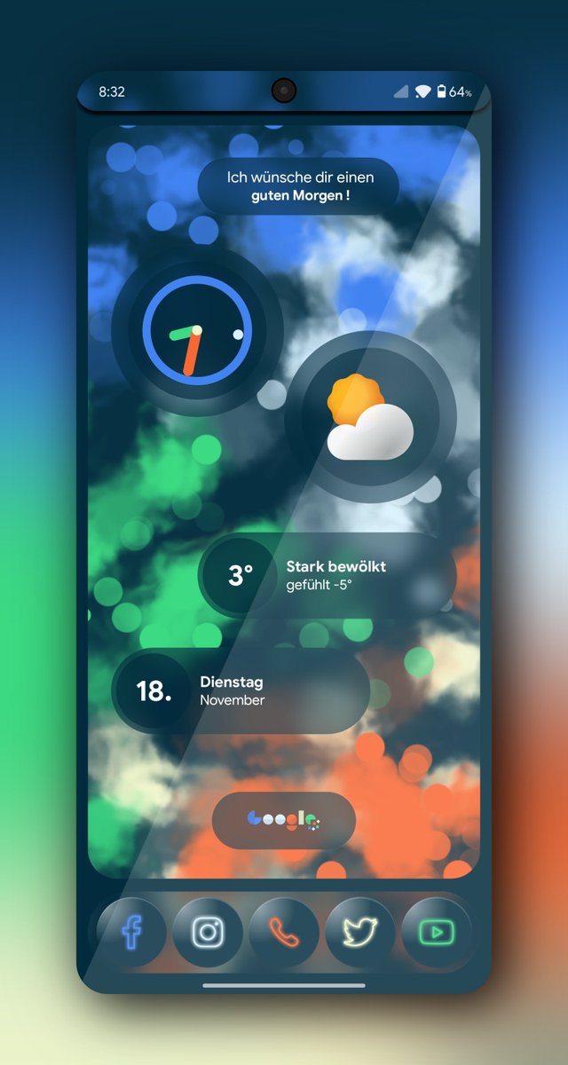 MarcusBremen's tweet image. tuesday 
#android15 #customizing #homescreen #hyperos2 #klwp #poco #pocox6 #wallpaper