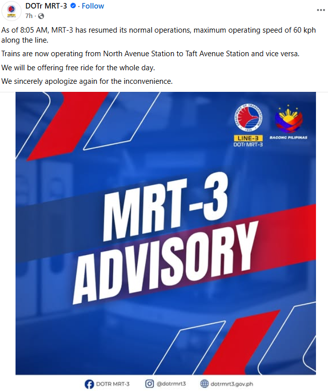 TheOCMallrat's tweet image. Shit. I was planning on resting today. But the MRT-3 broke down 6AM, was restored 8AM...and rides are FREE for the entire day!!!

Now I gotta adventure for FREEEEEEEEE....

#MRT3 #Commuting #LRT