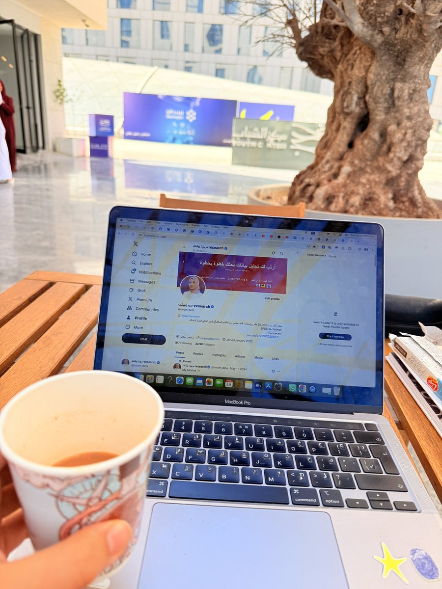 mrym_data's tweet image. توصلني رسائل من الطلاب 

ما أعرف أي اختبار أستخدم…؟🥲

هذه أبسط خريطة تساعدك تختار الاختبار الصحيح 👇

إذا كان المتغير وصفي (Categorical) 
→ استخدم Chi-Square

إذا تبين مقارنة مجموعتين 
→ Independent t-test

إذا عندك أكثر من مجموعتين
 → ANOVA

إذا هدفك العلاقة بين متغيرين…