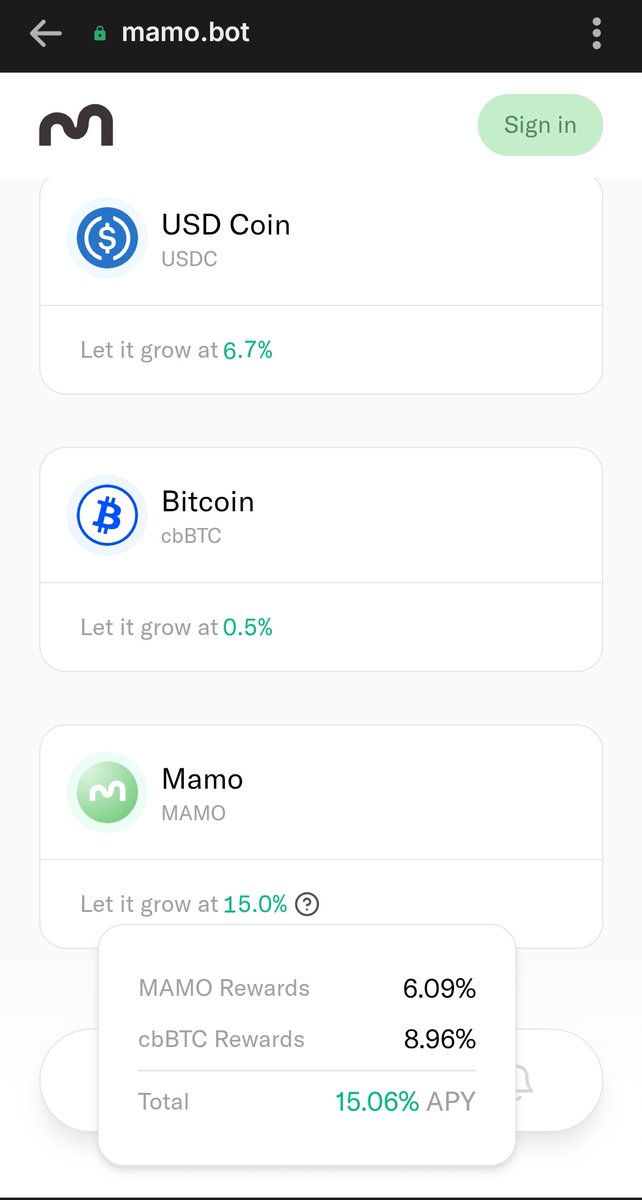For a while now, i moved my USDC from my <a href="/mamo/">Mamo</a> USDC account to <a href="/MoonwellDeFi/">Moonwell</a> Ecosystem Vault to earn more USDC and $WELL as rewards, just another way to keep stacking more $WELL tokens at such discounted price 😁. 

While <a href="/mamo/">Mamo</a> also accumulates both Mamo tokens and Bitcoin for me