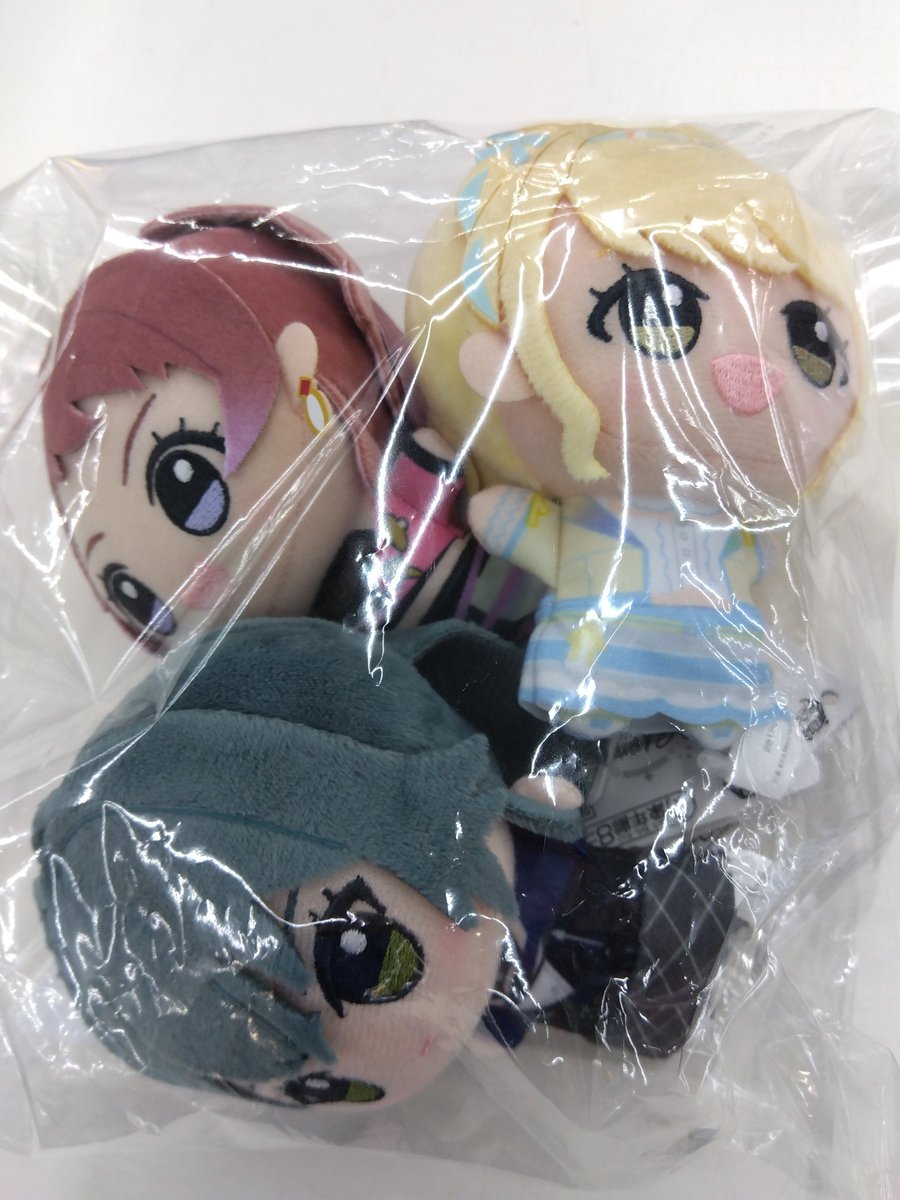 アイドルマスターコーナーにてRe;IRISとBegraziaのちびぐるみを販売中