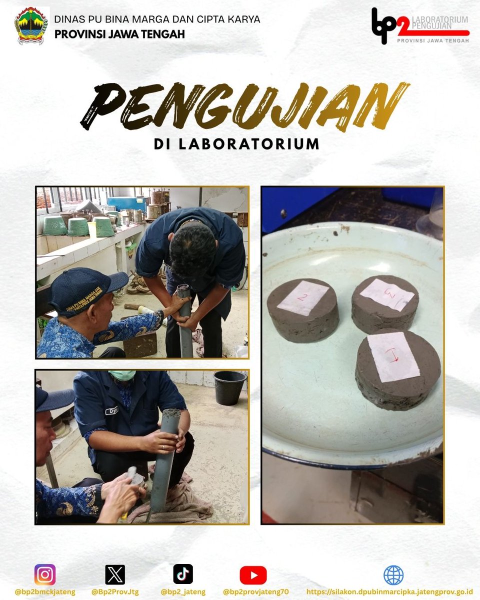 Bp2ProvJtg's tweet image. Pembuatan sampel untuk pengujian kuat geser langsung (direct shear) tanah. 

#NgopeniNglakoni #AhmadLuthfi #Pengujian
@dpubmckjateng
@humasjateng
@provjateng
@DPRDJateng