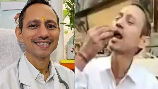 आजकल डॉक्टर साब नहीं दिखाई दे रहे। 😂😂