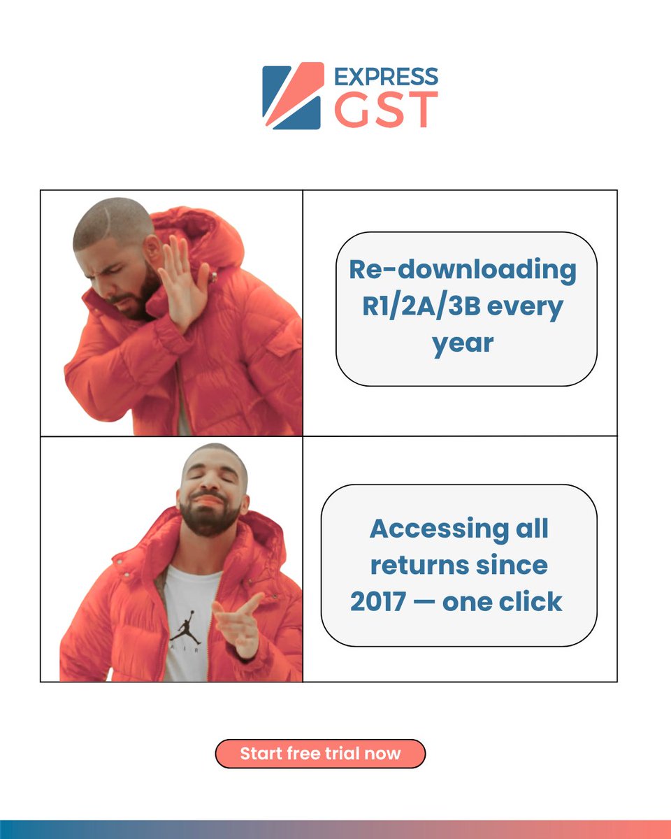 KDKSoftwares's tweet image. Stop re-downloading GST data every year. Start accessing all your returns since 2017 in one click!
Switch to smarter compliance today. Sign up now: zurl.co/tQRM8 

#GST #GST3B #GSTReturn #CAcommunity #TaxFiling #TaxProfessionals #expressGST #Reconciliation