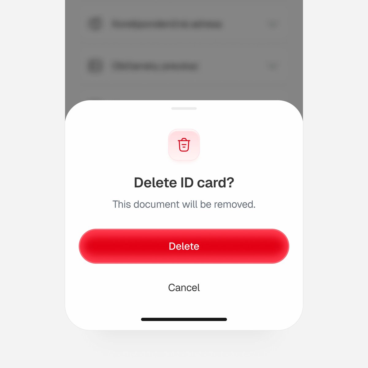 Fin4You // Delete ID Card 🗑️