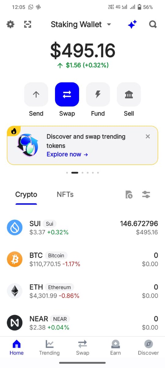 msalman226's tweet photo. Subject:Missing 146.67 SUI
Hello Trust Wallet Support
On September 6 at 12:20 PM, I staked 146.67 SUI using the Max option When I reopened app the tokens disappeared They are not in my balance or staking and it’s been 3 months
Please investigate and help me recover my 146.67 SUI. https://t.co/BTGxHvxes7