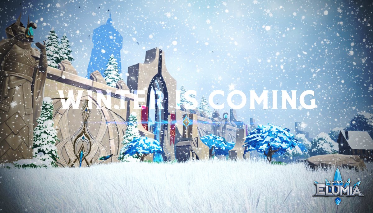 PlayElumia's tweet image. Winter is coming…… WHOS READY 😭🙏

I can alr hear Mariah Carey 😭