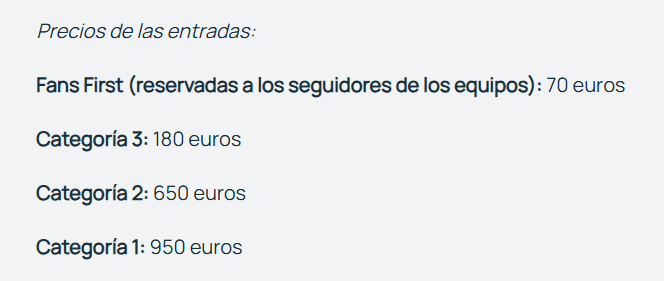 DuchMarc's tweet photo. Entrades per al partit FCB - Athletic 🆚
Entrades per la FINAL de la Champions 2025.

Va, li treurem el 20% de descompte dels socis i quedarà en 150€.

Sense comentaris.

Bé, si, un comentari: És el dia del retorn al Camp Nou en partit oficial, és un dia important i especial, i el millor que se t'ha passat pel cap es fer l'atracament habitual a les víctimes habituals.

Preus de final de Champions, tu!!