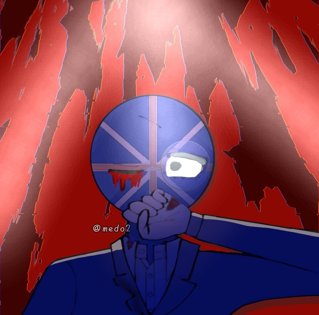 medo2__'s tweet image. ※流血有　
【🇬🇧👑✕赤】
#CountryHumans 
#カントリーヒューマンズ