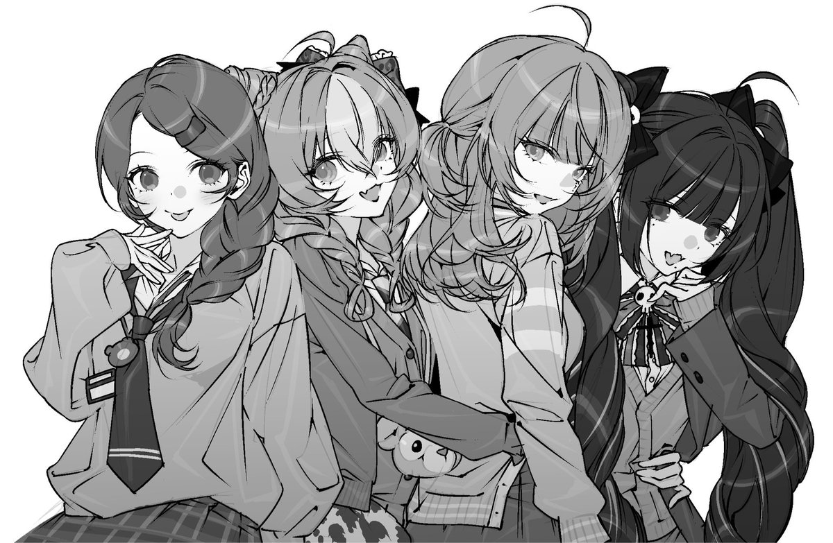 #연성교환
해당 페어 (2인 or 4인) 작업 가능하신분들도 편히 남겨주시면 감사하겠습니다! 폼 다시 제출해주셔도 좋으며 천천히 찾아가겠습니다!
SD, LD, 의상디자인 등 그림 교환 원합니다!💗

ⓒ미쯔님, ⓒ산지직송님