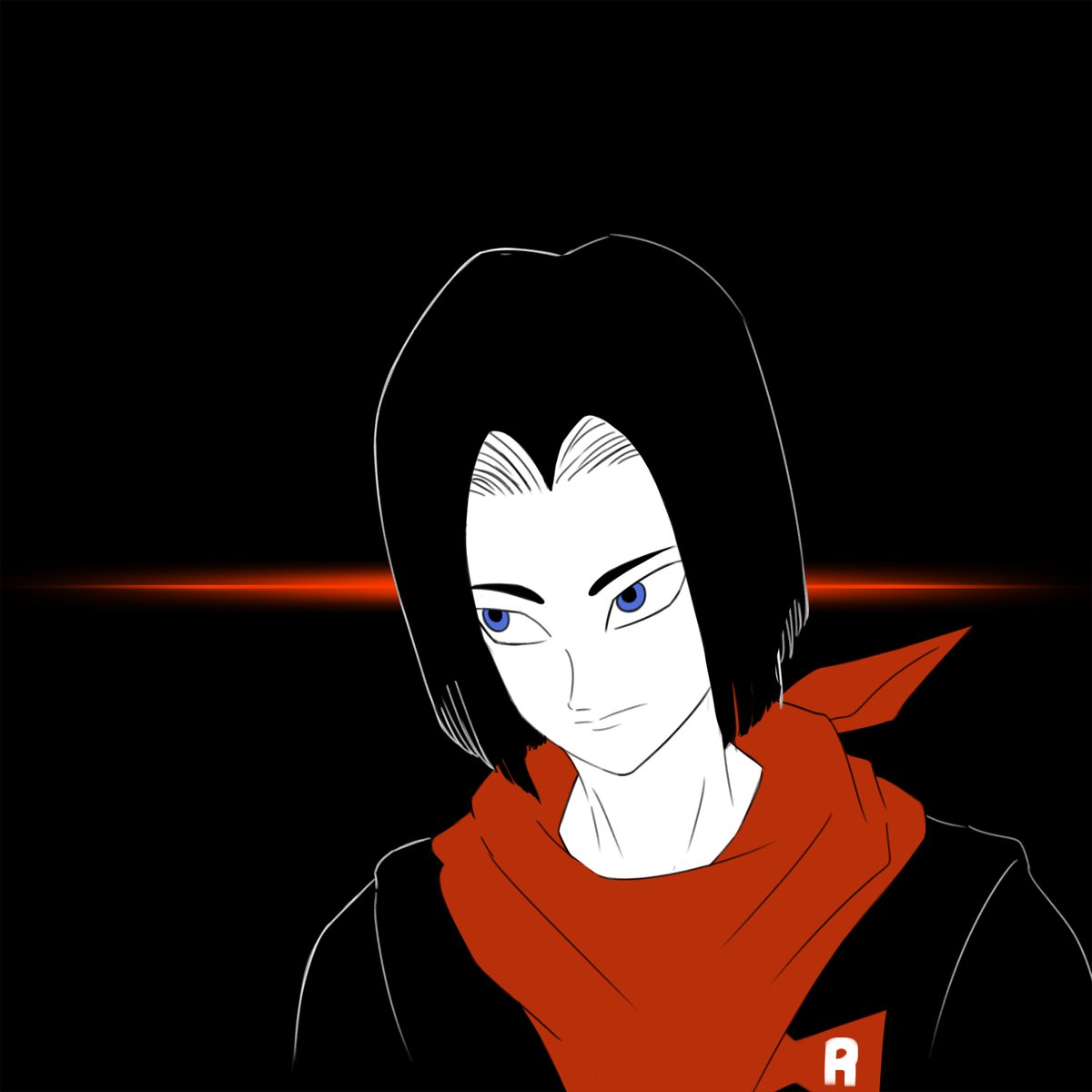 Androide 17 sketch