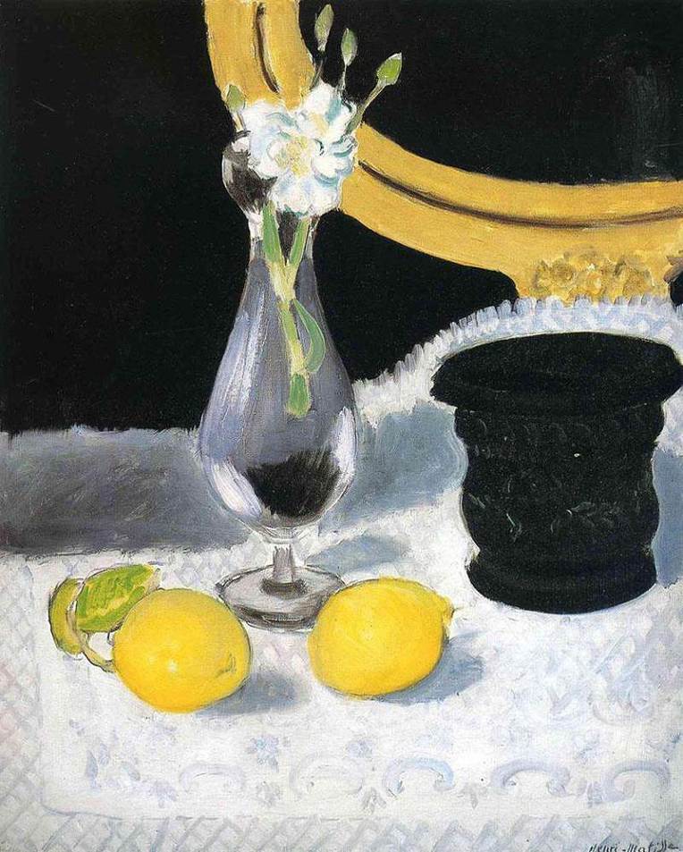 artistmatisse's tweet image. Still Life with Lemons, 1919 #artbots #matisse