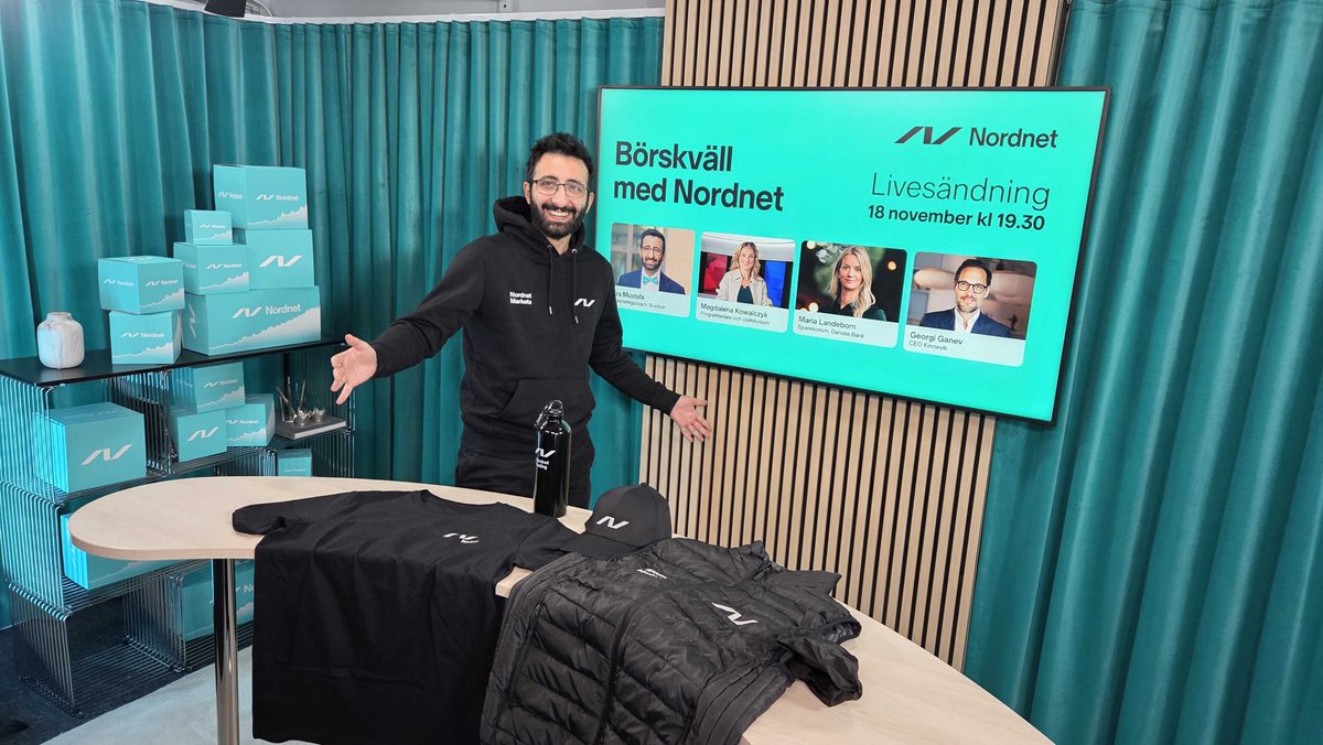 Gissa rätt - Vinn Nordnet merch!

OMX S30 står i 2 736,13 kr nu, men vad stänger den på idag 17:30? (gissa före 16:00)

1: RT:a inlägget
2: Kommentera din gissning

Vinnaren presenteras live i Börskväll 19:30 - 21:00
Anmäl dig till sändingen nedan (gratis)
nordnet.se/events/borskva…