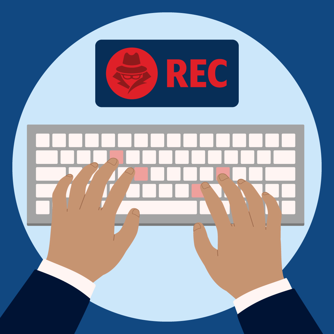 ASDGovAu's tweet photo. Beware of keyloggers! This sneaky type of malware can secretly record what you type, including your passwords and credit card details 👀 Learn how to protect your device from keyloggers and other types of malware 👉 https://t.co/IFzfSBm8L2 https://t.co/oMi8HSt9yH