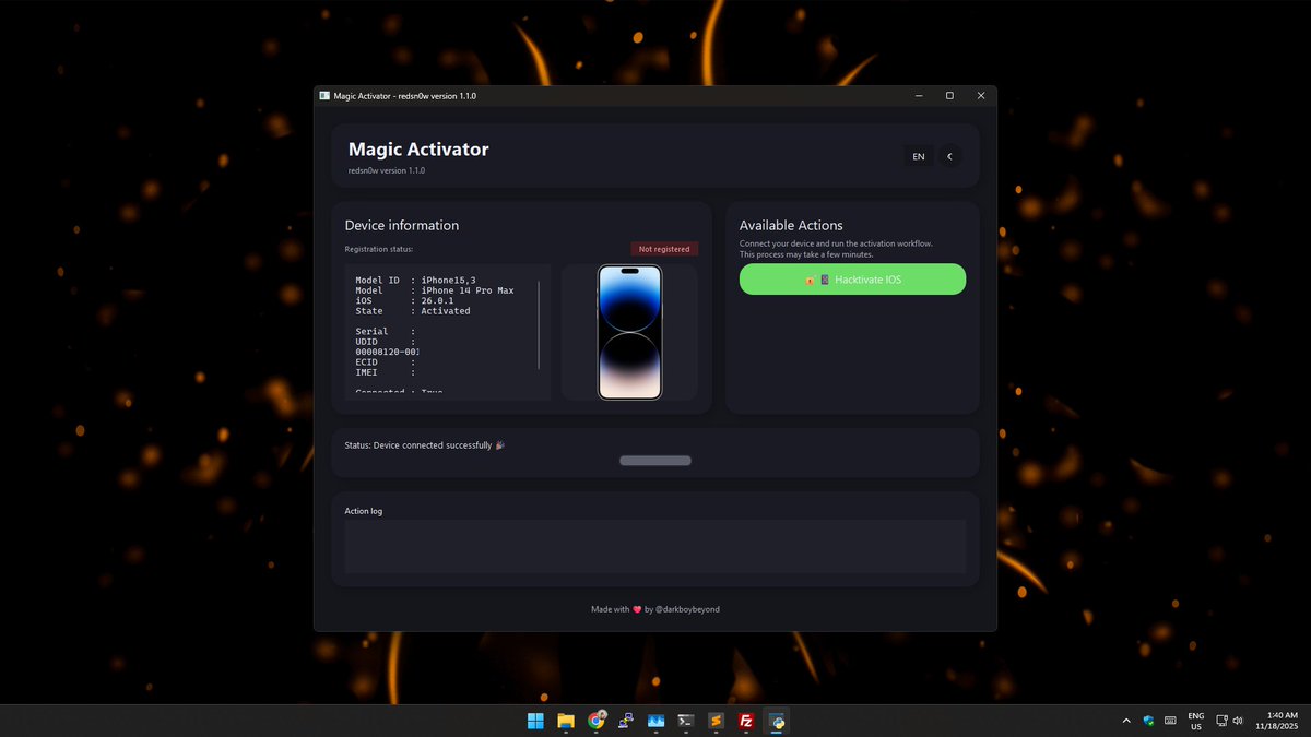 DarkboyBeyond's tweet image. in honor of a software that bring us these good old days

Magic Activator  redsn0w 1.1.0 

passing builds
ready to release, free