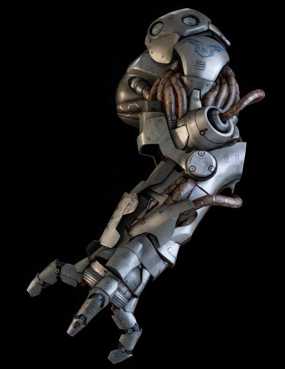 MitsArt3d's tweet photo. What's up, artists? π§βπ¨ I'll share with you #references and #images on the topic of #Robots and #cyborgs Pack β36 #3d #gamedev #3dart #android #modeling #3DModel #high_tech #hard_surface #sci_fi #gameart #zbrush #technology #space #science #mechanism #machinery #cyber #weapon https://t.co/5dg09QLyTi