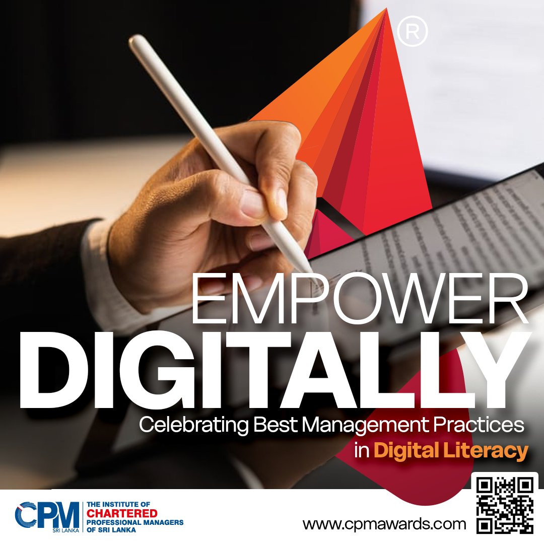 🚀BMPC Awards 2026🌟

From exporting 𝐛𝐞𝐲𝐨𝐧𝐝 𝐛𝐨𝐫𝐝𝐞𝐫𝐬 to 𝐞𝐦𝐩𝐨𝐰𝐞𝐫𝐢𝐧𝐠 𝐝𝐢𝐠𝐢𝐭𝐚𝐥 𝐥𝐢𝐭𝐞𝐫𝐚𝐜𝐲, leadership shines through in every sector!🏆

APPLY NOW cpmawards.com/application-fo…
For more info cpmawards.com

#BMPCAwards2026 #CPMSriLanka #SriLanka