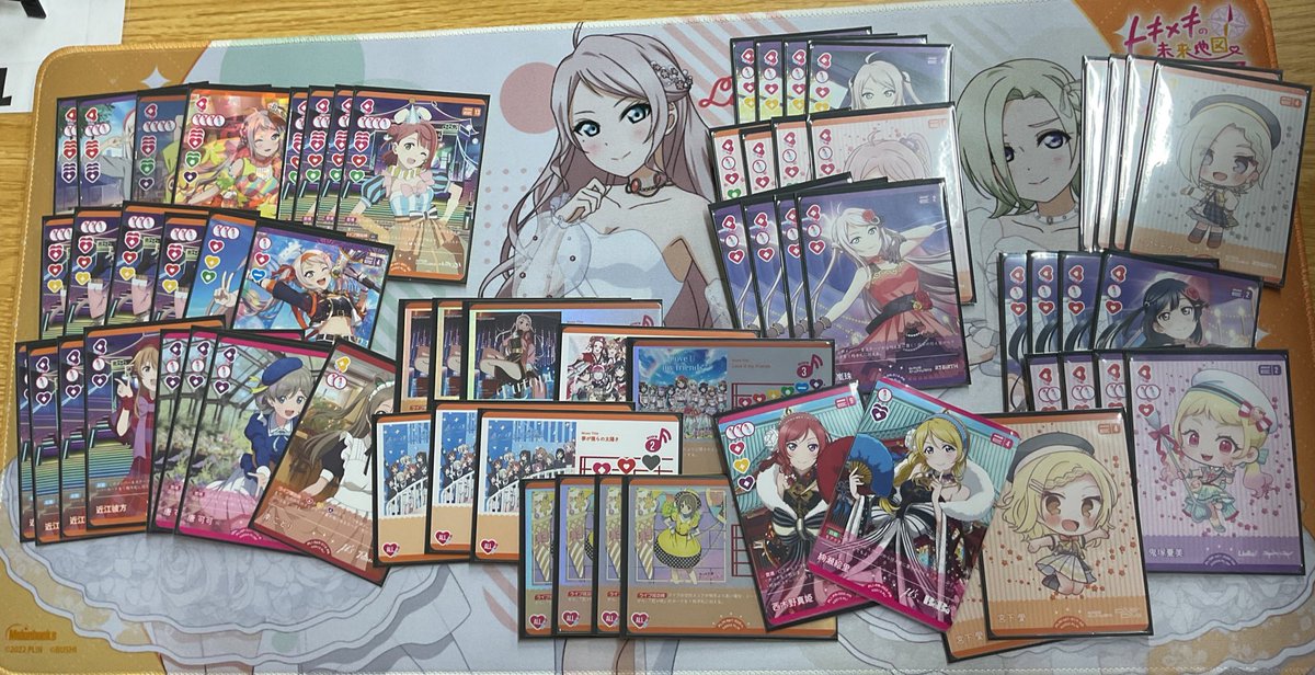 ランジュデッキは9進行して15千砂都を出す構築になるんじゃないかなと