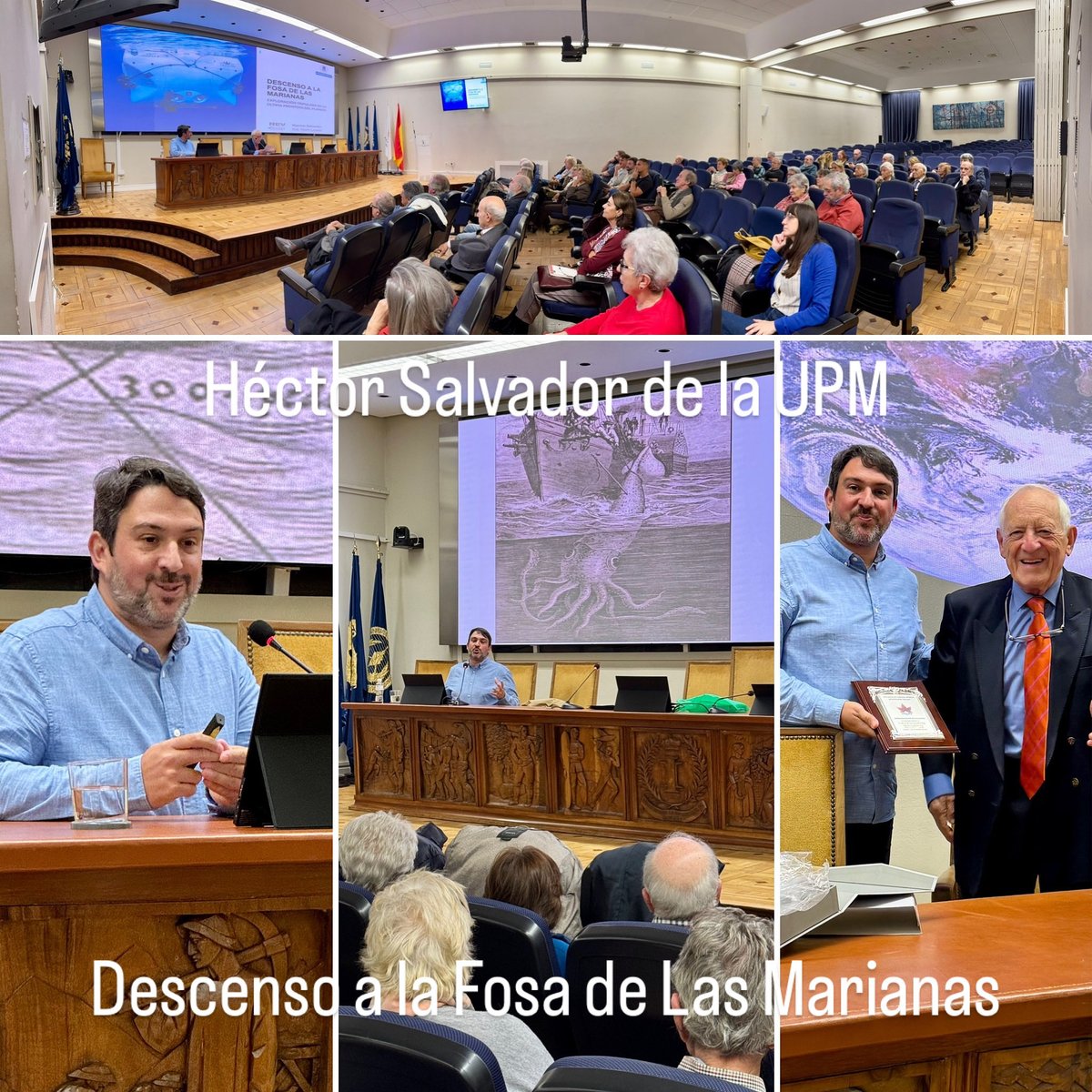 teran_carrasco's tweet image. Héctor Salvador Fouz, ingeniero aeronáutico de la Universidad Politécnica de Madrid, ha bajado a la profundidad de los océanos en la fosa Las Marianas y nos lo ha contado. 😃🎓💖 #somosUPM #REVocean