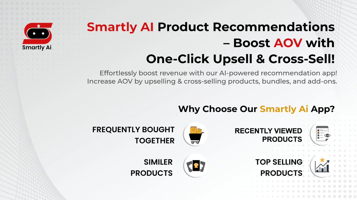 AnncodeHub's tweet image. ❇️ STOP Guessing. START Converting with &quot;Smartly Product Recommendation&quot; ❇️ 

Every Shopper is Unique. Your Product Recommendations Should Be Too.

☎️Discover More @ linkedin.com/feed/update/ur…