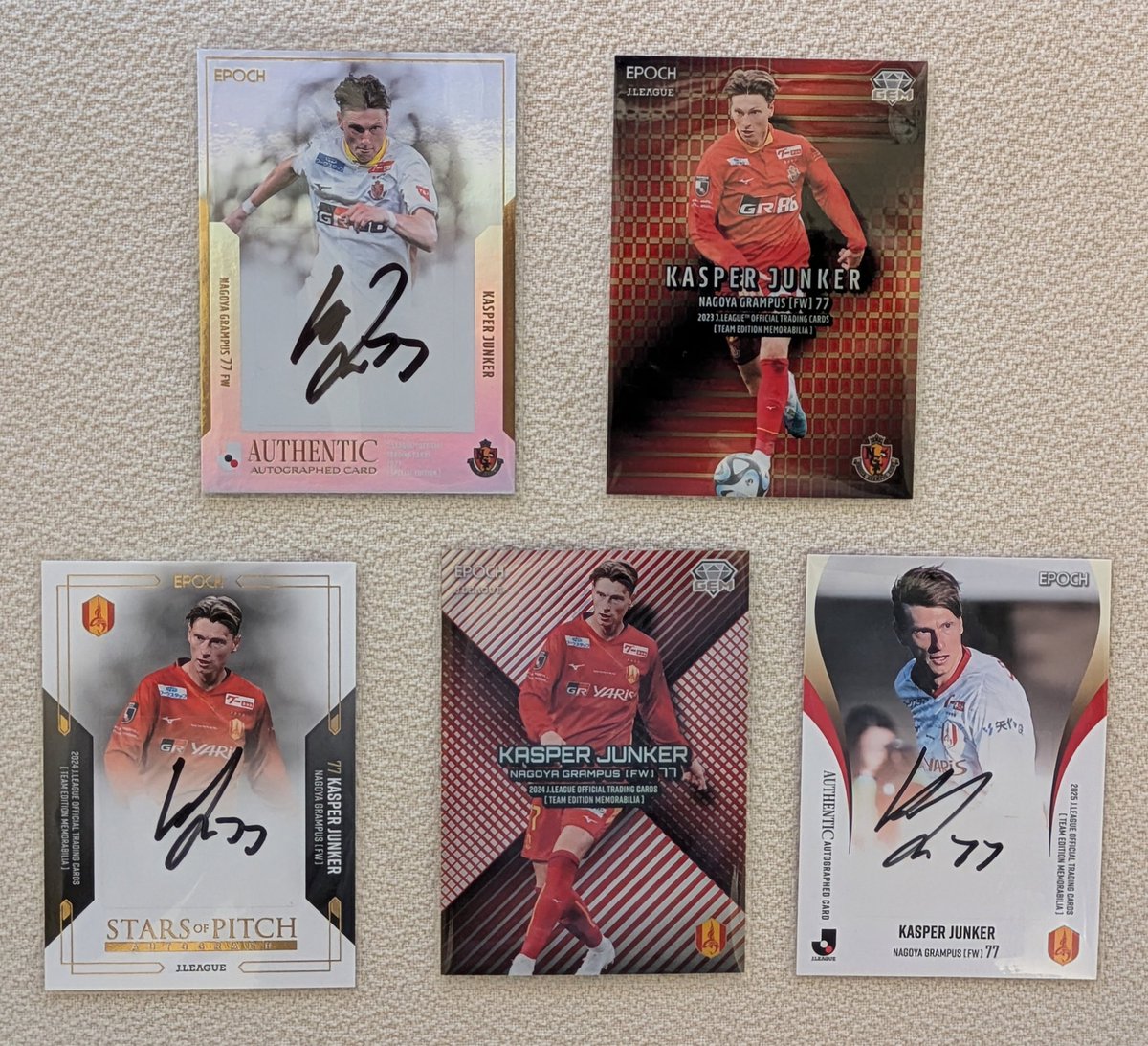 2025 Topps Jリーグ 浦和レッズ 小野伸二 直筆サインカード99シリ
