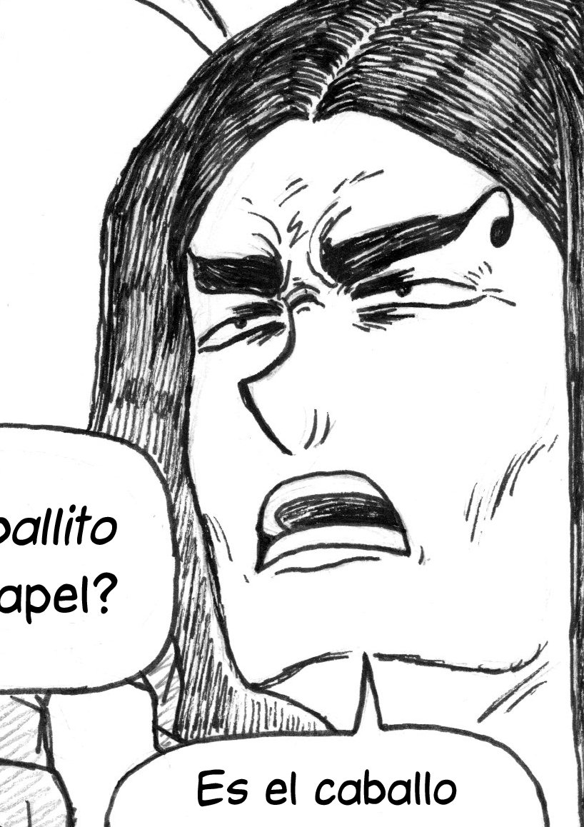 No he tenido tiempo para dibujar (casi ni para existir) estos días pero yo también le he dado a este ángulo varias veces en mi cómic <3