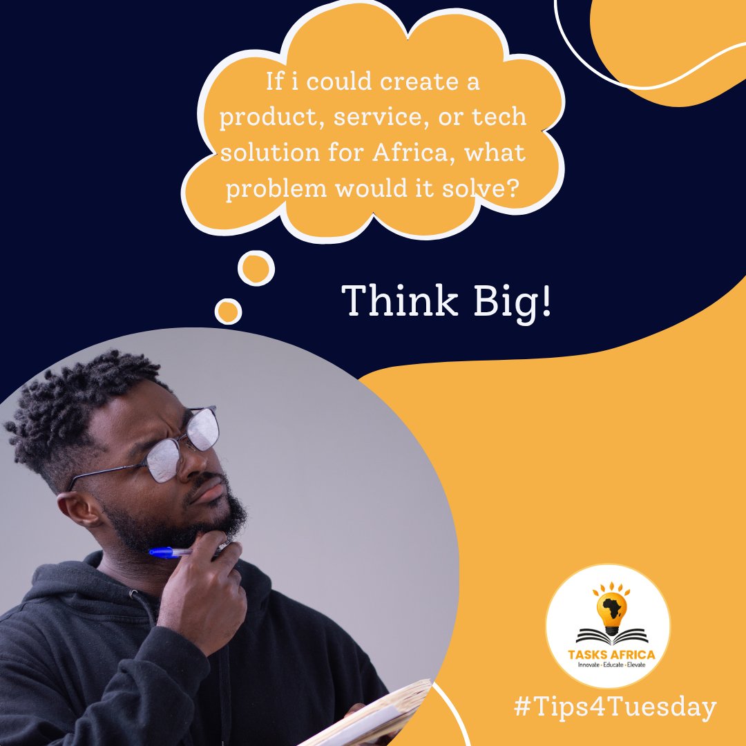 Africa has no shortage of challenges — but even more potential. Share your ideas below. The future is built by those who dare to imagine it. #TasksAfrica #hairsteicpathway #Vision2050 #Agenda2063 #AfCFTA #InnovationForAfrica #LeadTheChange #BuildingAfricaTogether