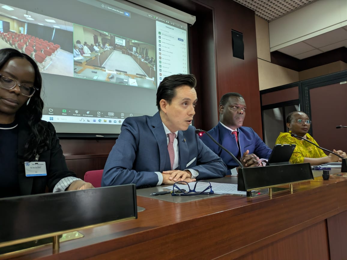 "May this workshop help exchange ideas and impact your work in every library, classroom and community you represent. Through cooperation, knowledge can travel further and will enable us all to write our own stories" <a href="/IsaiasNoguez/">Isaías Noguez</a> #UNLinks #triangularcooperation