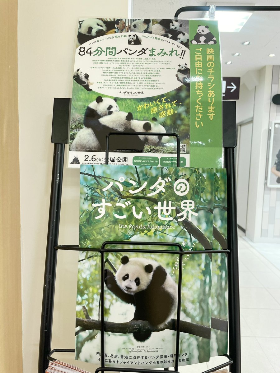 パンダ様　ご確認用ページです。 上野案内所 では、2026年2月6日(金)に全国公開される、映画『#パンダの