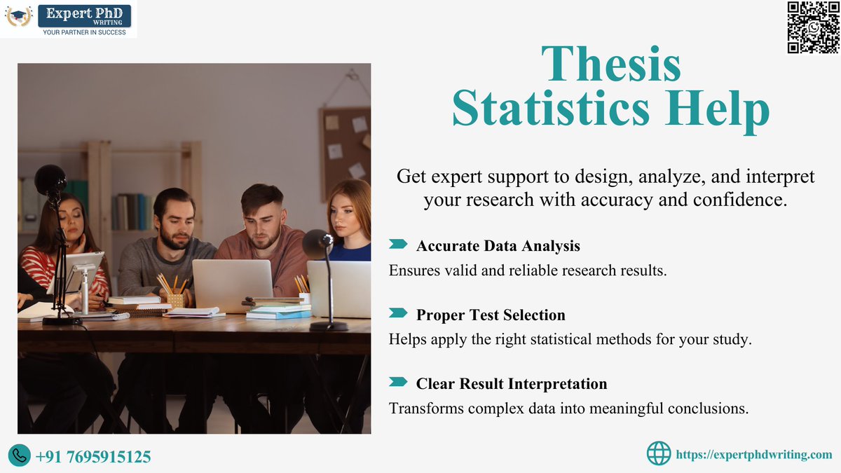 expertphdassist's tweet image. Your data is crying… but don’t worry, we’re basically the “psychologists” for confused statistics. 📊😅
Get clean analysis, right test selection &amp;amp; zero-stress results.

👉 wa.me/917695915125
👉 expertphdwriting.com

#ThesisHelp #SPSS #PhDLife #DataAnalysis #ResearchHelp