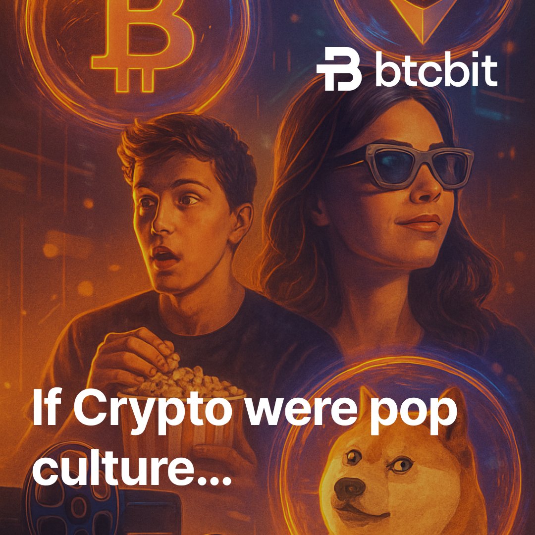 BTCBITNET's tweet image. 🎬 If crypto were pop culture:

💥 Bitcoin = Inception
🧠 Ethereum = Black Mirror
🐶 Dogecoin = the comic relief we all need

Every coin has a character. Which one’s your favorite? 👇
#BTCBIT #CryptoPopCulture #BlockchainVibes