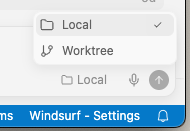 kinopee_ai's tweet image. Windsurf Next 1.12.150
- Worktree プレビュー
- コンテキストウィンドウインジケーター
- MCPサーバー / Tab の改善