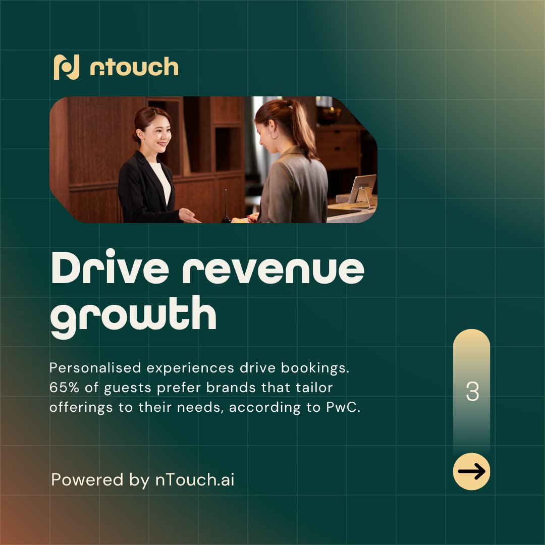 ntouchai's tweet photo. ๐ Behind every seamless guest experience is a team that truly cares.
Our Customer Success Heroes help hotels deliver exceptional stays โ one conversation at a time.
#nTouchAI #GuestExperience #CustomerSuccess https://t.co/kWuIzan3dM