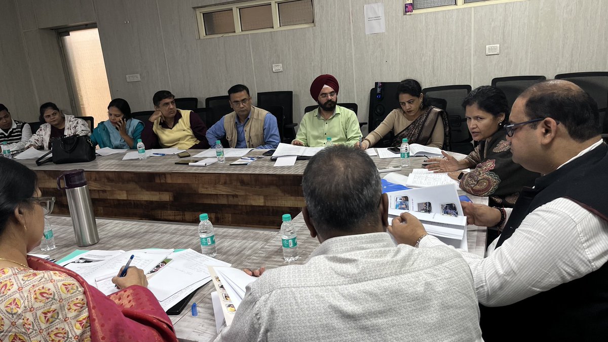 karkardoomadiet's tweet image. A productive Mid-Term PAC @SCERT Delhi with @DIETKKD, led by Principal Dr. B. K. Pal and chaired by Dr. Rita Sharma Director &amp;amp; Dr. Mukesh Yadav, Secratary. Meaningful discussions and forward-looking recommendations for educational innovation
 #EducationLeadership #LearningForAll