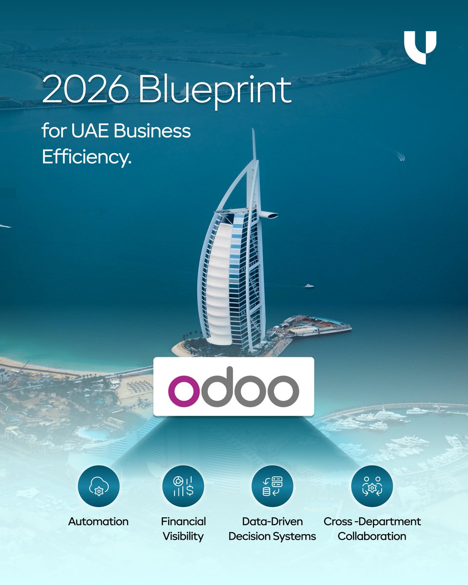 uncannycs's tweet image. 2026 belongs to UAE businesses with connected systems.

Odoo unites automation, finance &amp;amp; analytics into one smart workflow — and we build that flow.

Learn more: uncannycs.com/odoo-services-…

#OdooImplementation #OdooSilverPartnersUAE