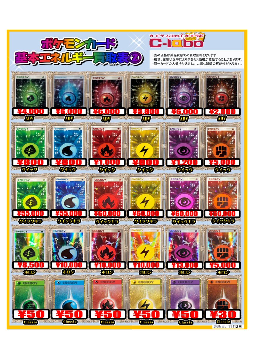 各種エネルギーまとめ売り(バラok!!)SM以前 鋼エネルギー(D){特殊エネルギー}〈-〉[VS] – 晴れる屋2