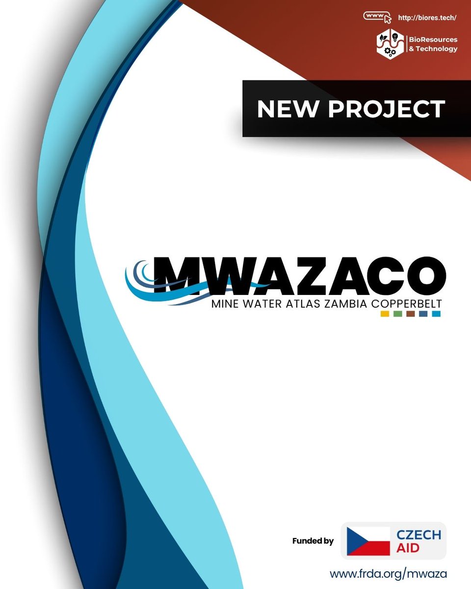 BioRes_Tech's tweet image. 📢#MWAZACO – Mine Water Atlas of the Zambian Copperbelt 

💧A new initiative, funded by @czechaid, tackling mine water contamination in Zambia’s Copperbelt!

🔗More info: biogas.czu.cz/en/r-19017-tea…

#Zambia #WaterSecurity #MineWater #Sustainability #CzechAid #SDG
