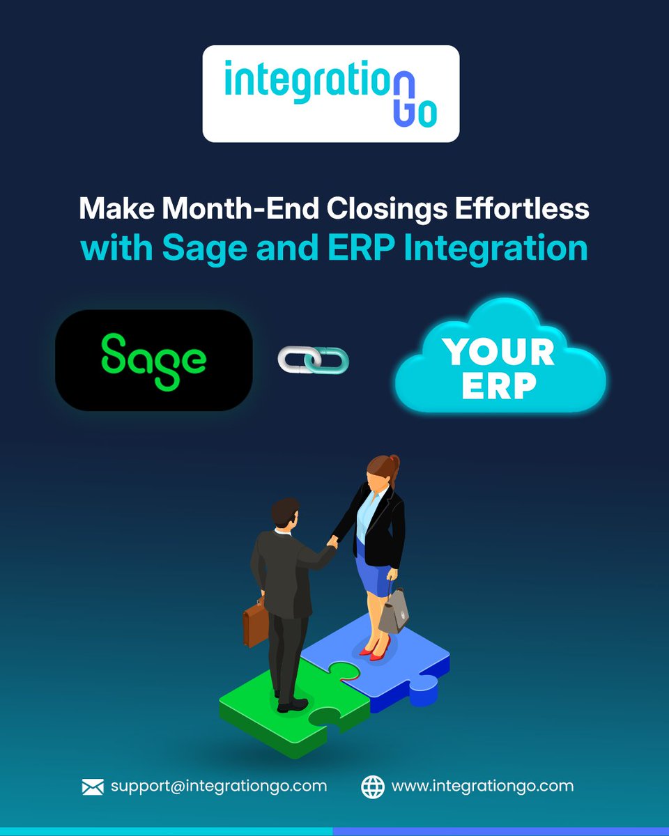 IntegrationGo_'s tweet image. Manually syncing Sage data with your ERP every month-end?

Read more: shorturl.at/8MUF4

Visit us at: integrationgo.com/financial-syst…

#SageIntegration #ERPIntegration #FinanceAutomation #IntegrationGo #LogisticsFinance #ERPWorkflow #AccountingTech #SupplyChainFinance