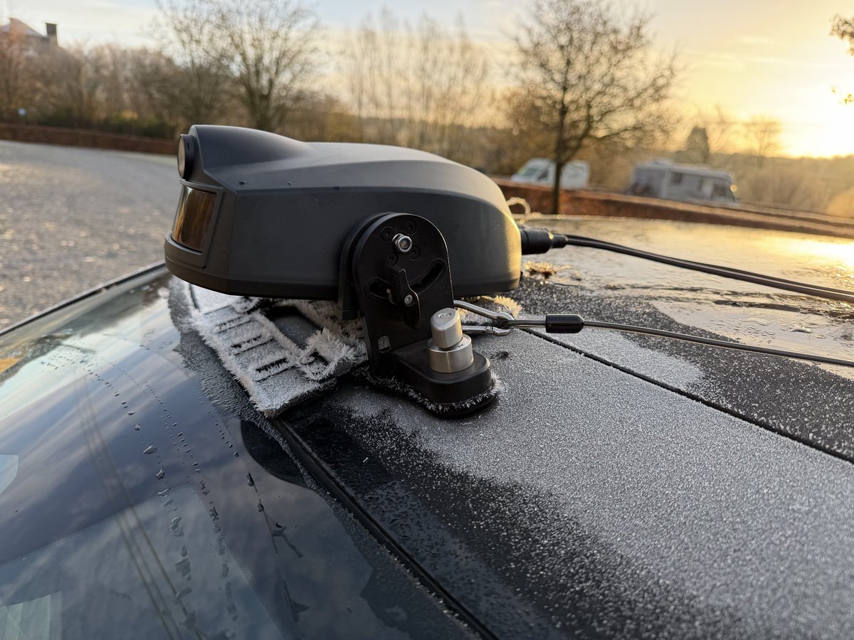 Dducarme's tweet image. It’s freezing here in Belgium but won’t stop me from mapping ⛄️ 🤞🏽

@ROVR_Network 

#DePIN #LiDAR #Mapping