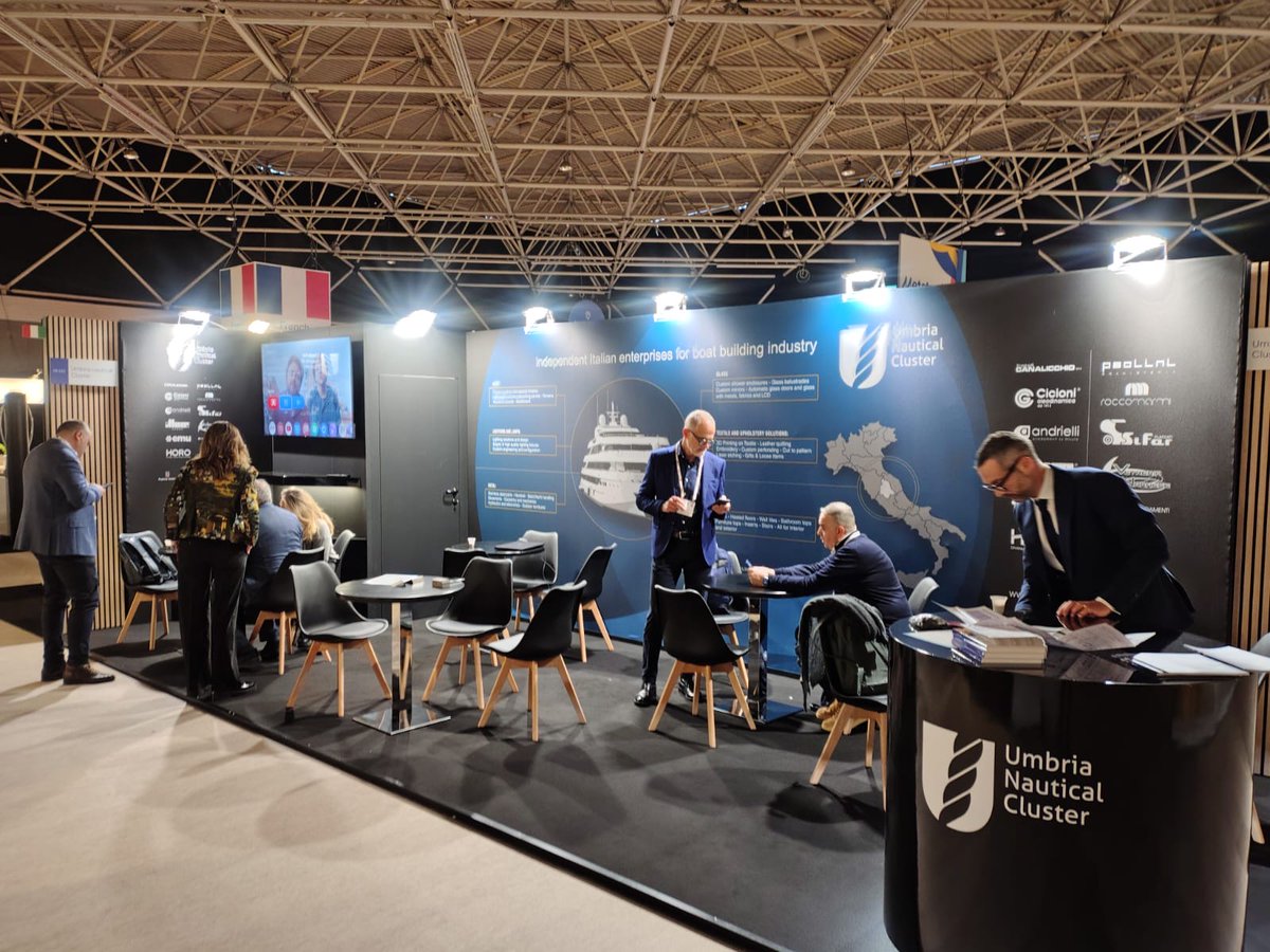 #Day 1 at <a href="/metstrade/">METSTRADE</a> 

<a href="/CanalicchioSPA/">Fratelli Canalicchio</a> 

#UmbriaNauticalCluster