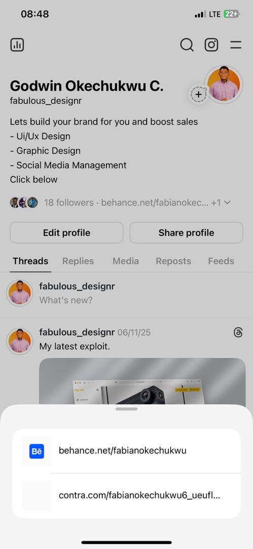 fabulousdesignr's tweet image. Thread Link : threads.com/@fabulous_desi…

Linkedin Link: linkedin.com/in/godwinokech…

X Link : x.com/fabulousdesignr

Instagram: instagram.com/fabulous_desig…