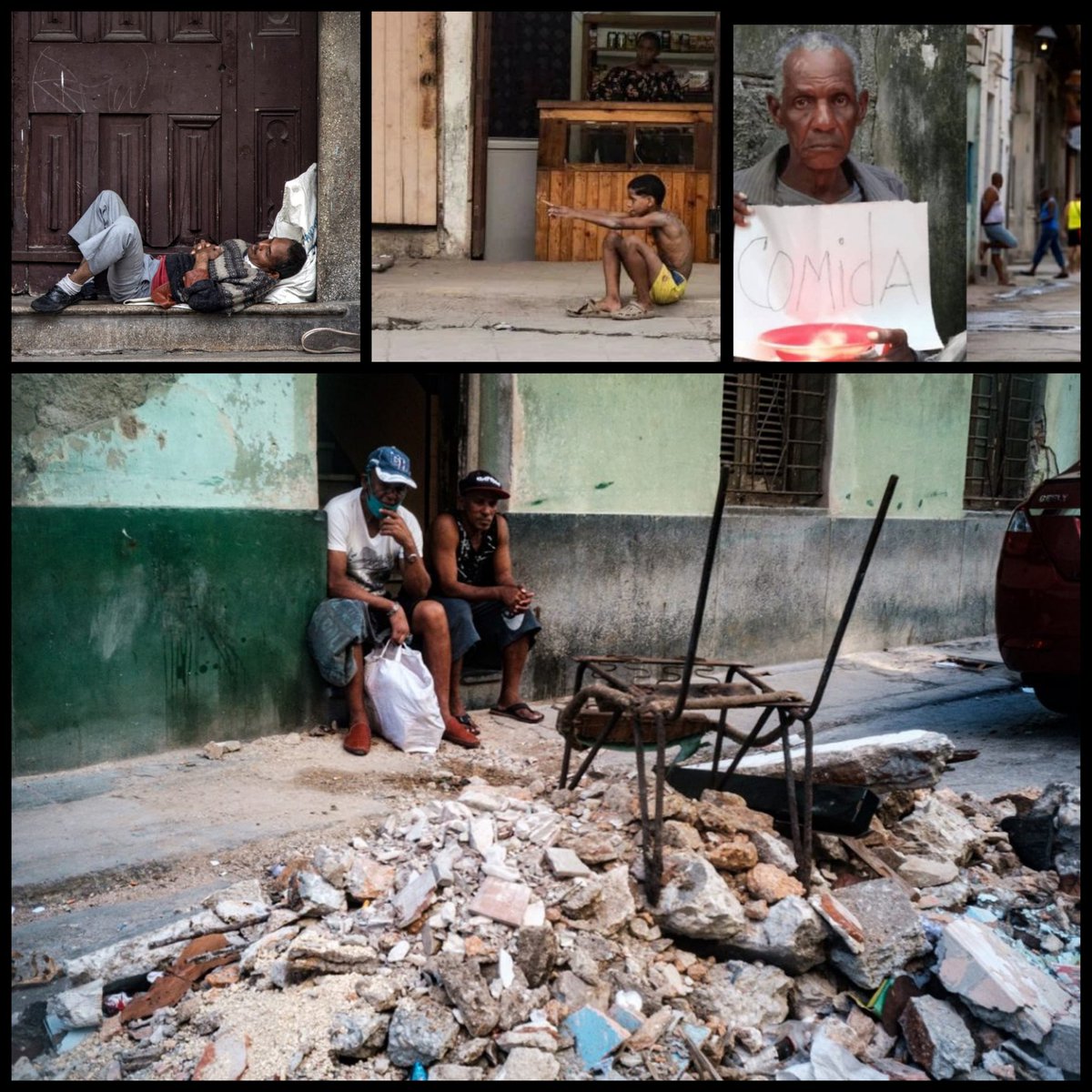 GritoXCuba's tweet image. Sin luz, sin agua, sin comida, sin medicinas, sin derechos. Esto no es un “período especial”, esto es un Estado colapsado. #CubaEstadoFallido #SOSCuba