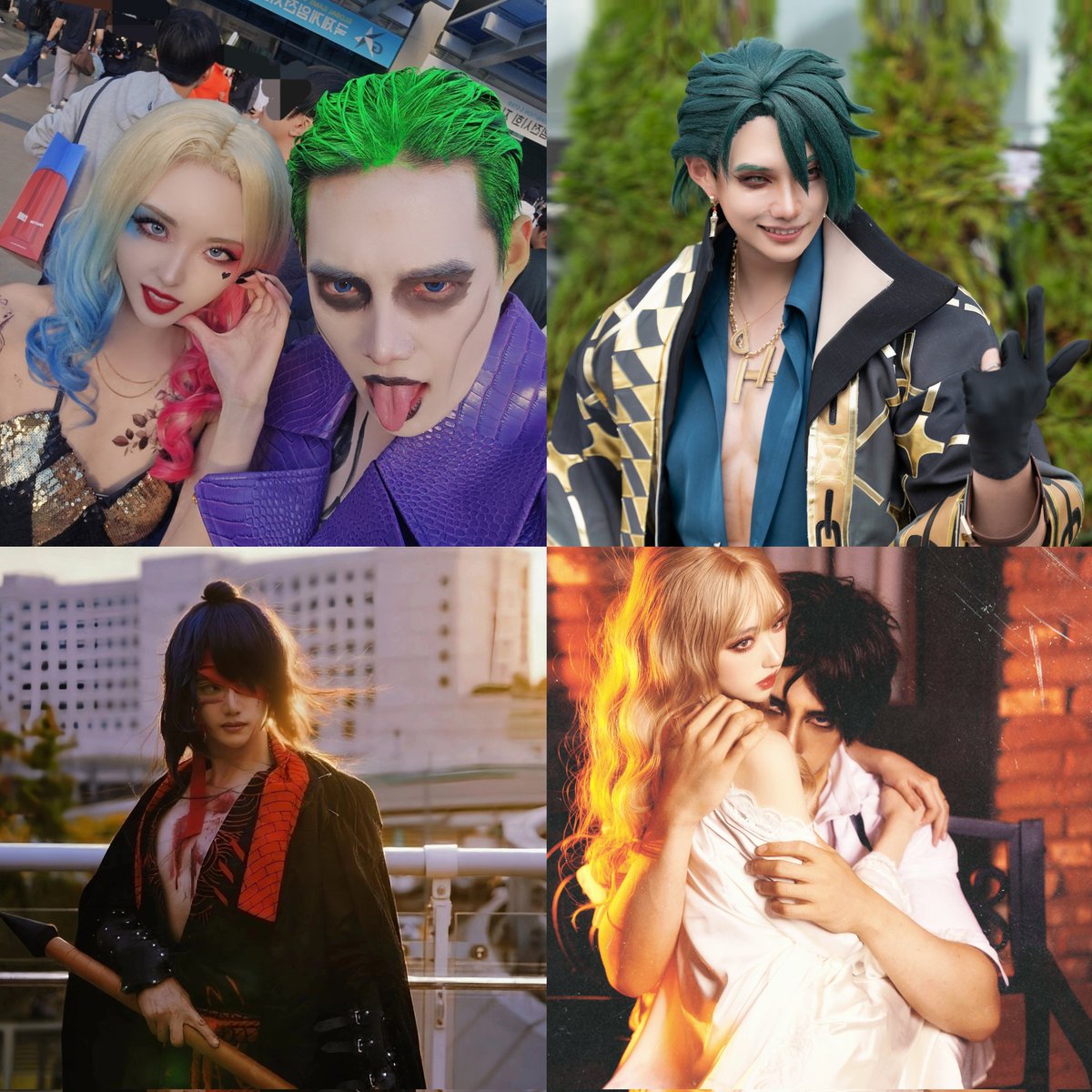 #코스어_𝕏친소 #코스어_𝕏트친소 
#지스타 #지스타_𝕏친소

지스타 일요일날 할리퀸 옆에 껌딱지마냥 붙어다니던 조커입니다. 흔적 남겨주시면 찾아갑니다 😉