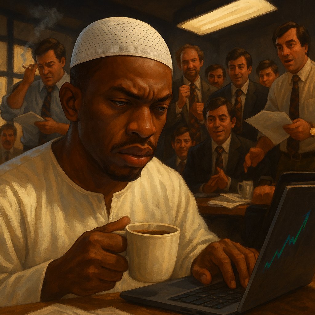 SmartCntractor3's tweet image. Early morning hustle, squinting at the $LINK action. Who else&apos;s first cup of coffee is more like a &apos;code &amp;amp; hold&apos;? ☕️📈 #DeFiLife