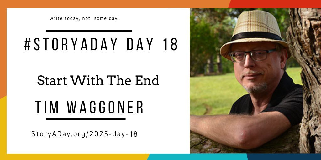 StoryADayMay's tweet photo. Today's #writingprompt comes from author Tim Waggoner who invites us into a method for ensuring our stories are always ABOUT something.... https://t.co/mFwlHqn7Zp https://t.co/9CbuScwOZQ