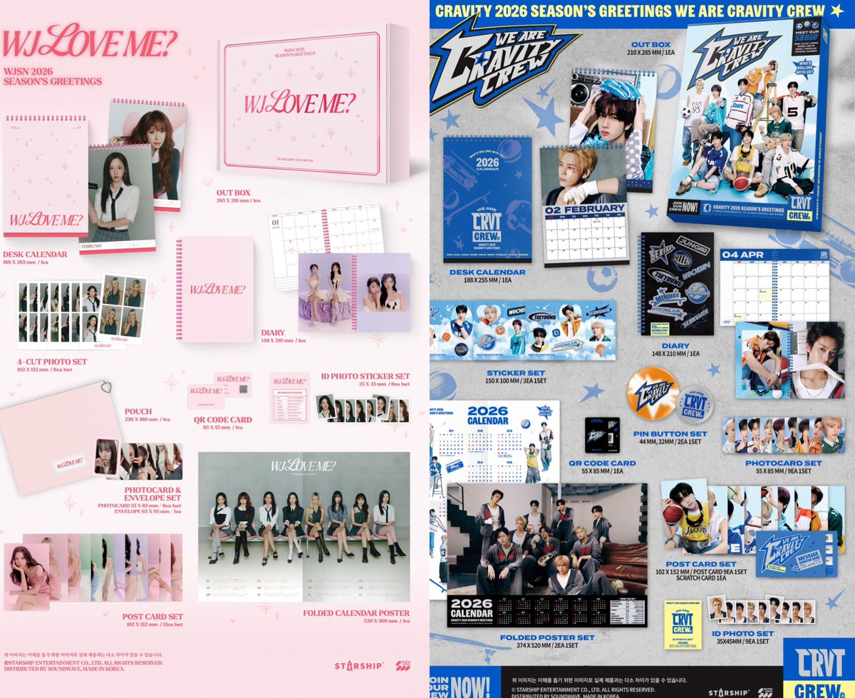 reikkomia's tweet image. Starship’s Season’s Greetings by division

Div 1 - IVE, MonstaX
Div 2 - WJSN, Cravity
Div 3 - KiiiKiii, idid