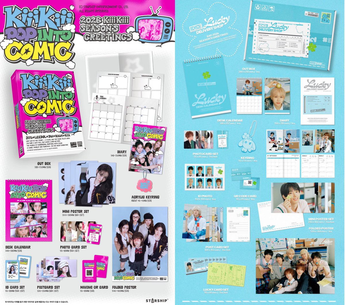 reikkomia's tweet image. Starship’s Season’s Greetings by division

Div 1 - IVE, MonstaX
Div 2 - WJSN, Cravity
Div 3 - KiiiKiii, idid