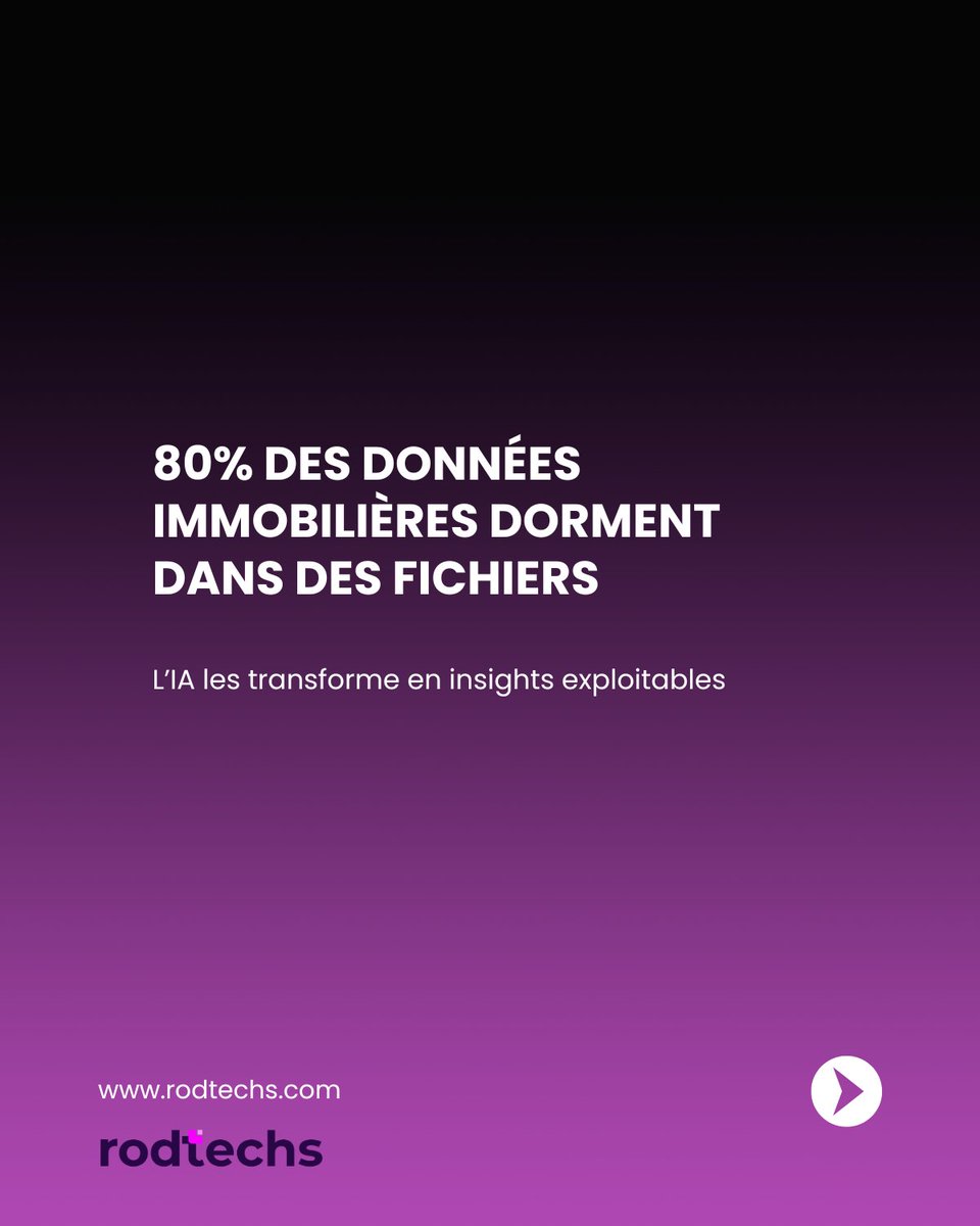 RodTechs_'s tweet image. La data, nouvelle clé de valeur
#RodTechs #proptech #realestate #realestateagent #luxuryrealestate #realestategoals #commercialrealestate #realestatesales